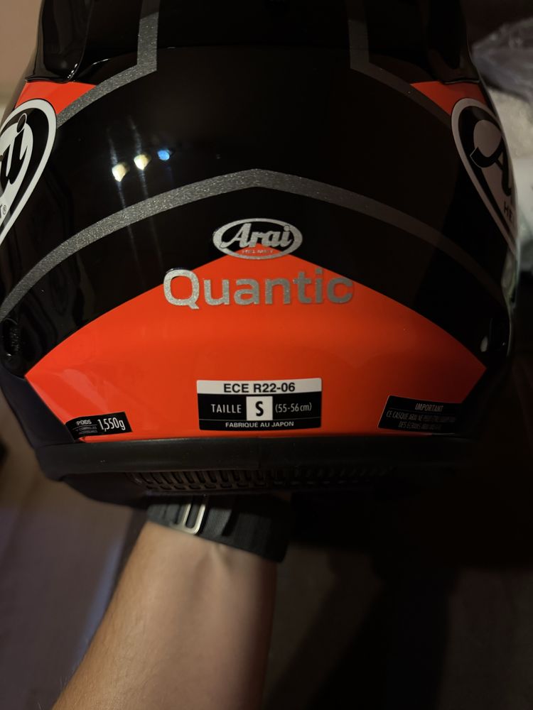 Каска Arai Quantic Robotik red S