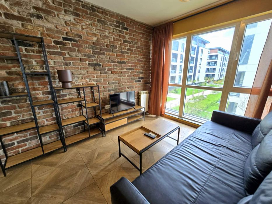 TRAPPEDAL Маса за кафе TRAPPEDAL 50x100 цвят топъл дъб/черно