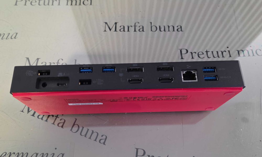 Dock lenovo thinkpad thunderbolt 3 dock gen2 model DK1841 4k