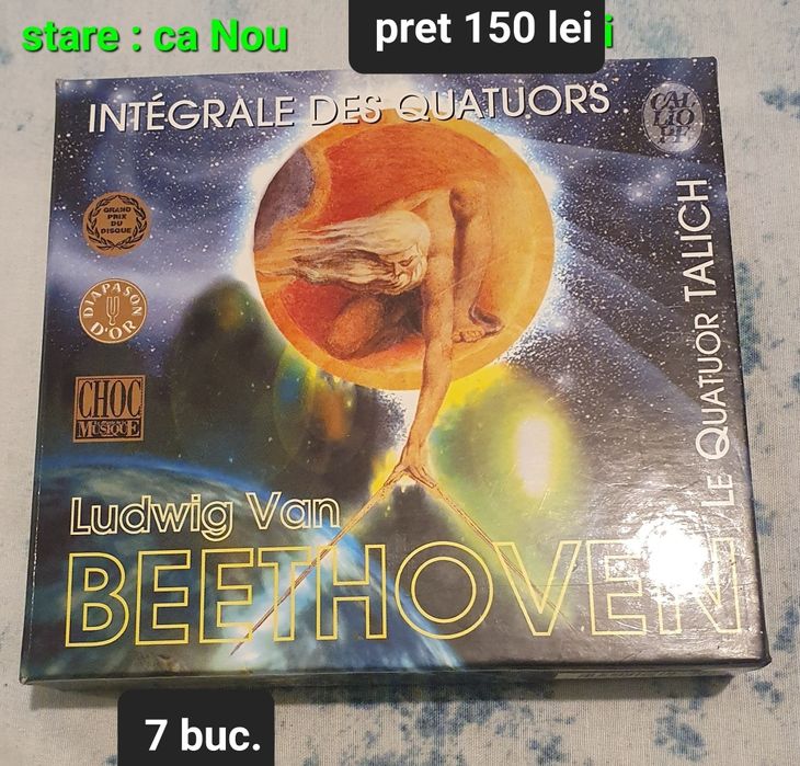 Cd Beethoven 7 bucati