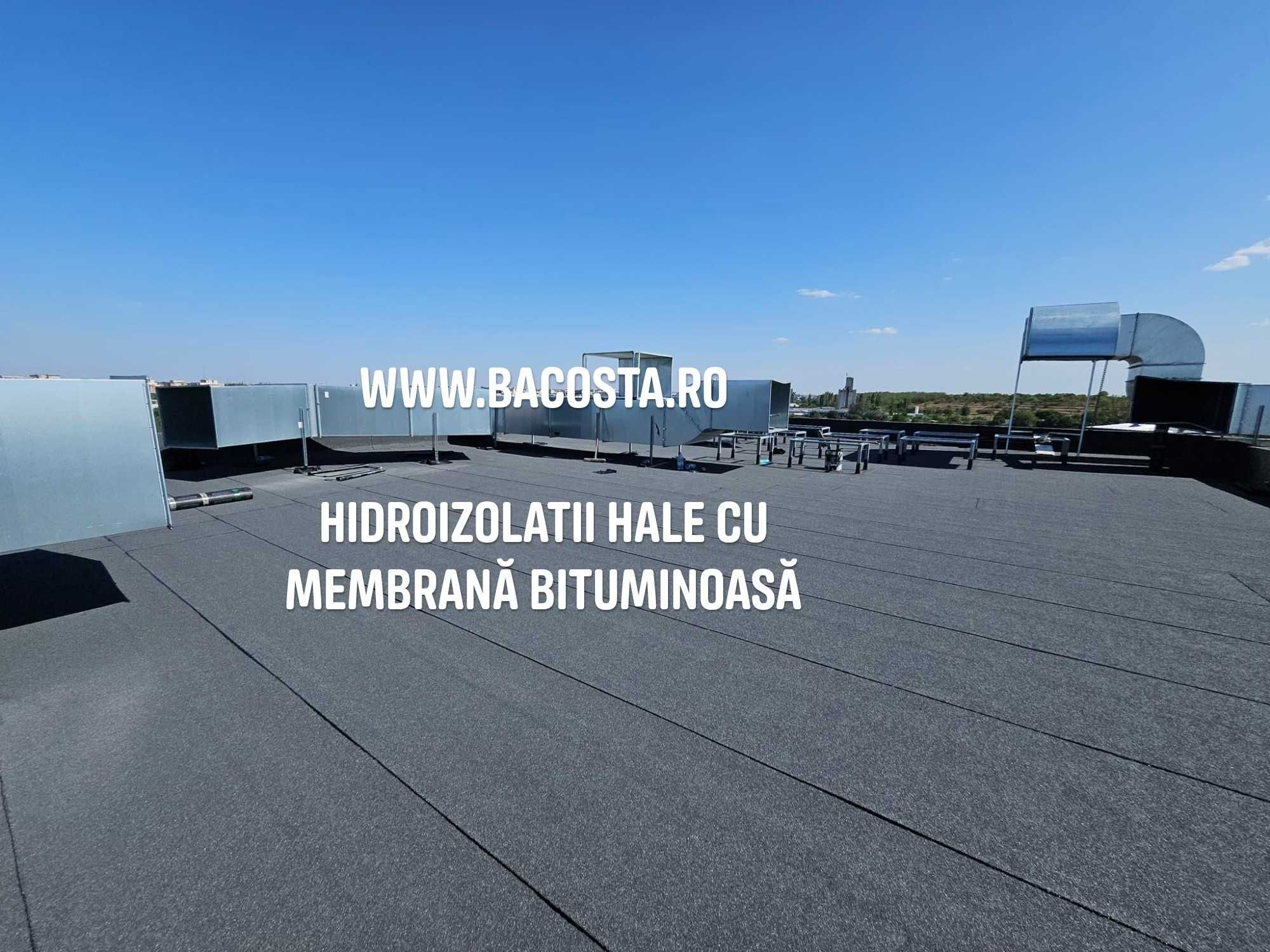 Hidroizolatii membrana bituminoasa  hale industriale