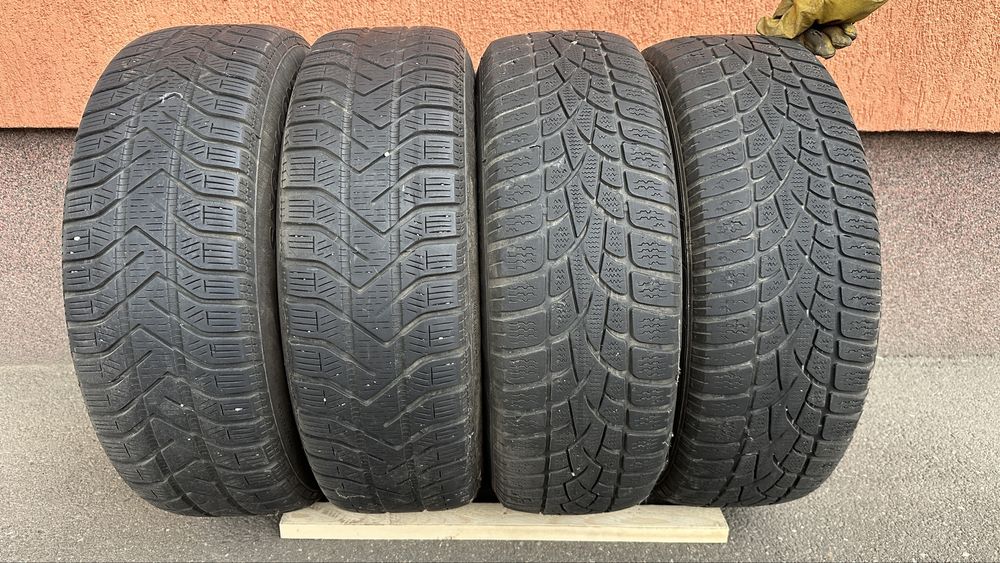 Set Roti 5x112 R15 cu anvelope 195 65 R15 M+S