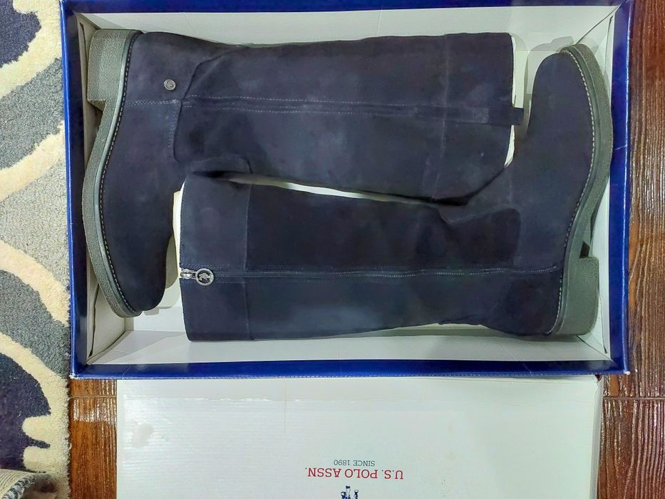 Cizme piele intoarsa U.S. Polo Assn