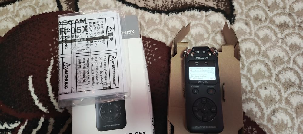Tascam dr o5x zvukovoy