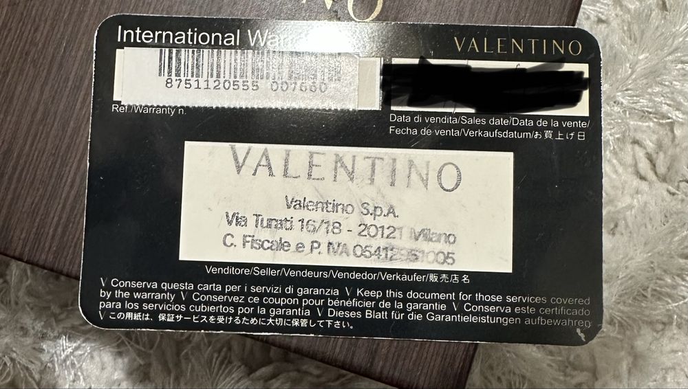 Ceas Valentino.