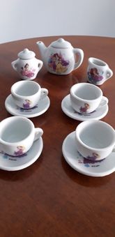 Set de ceai din ceramica pentru papusi