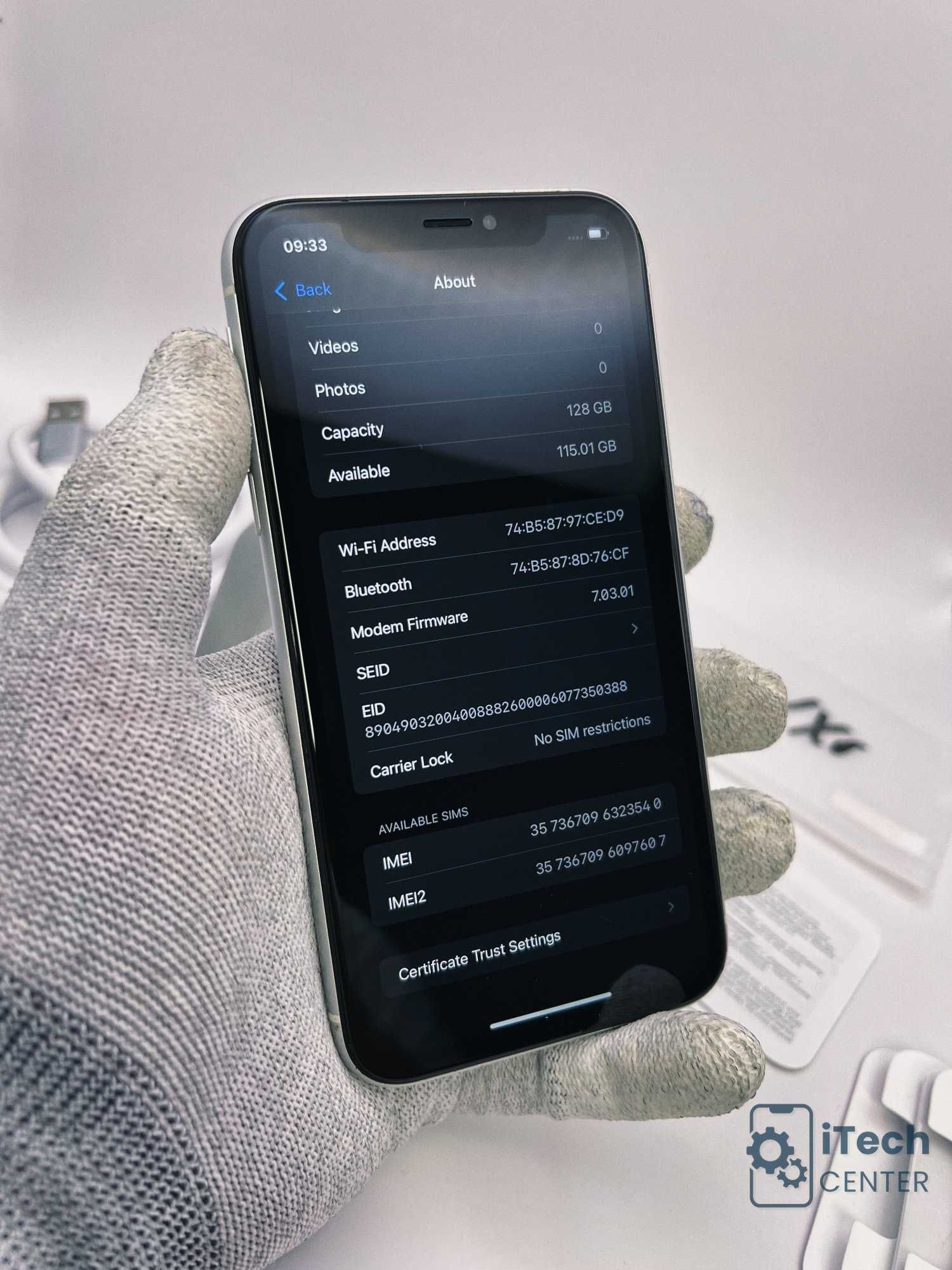 iPhone Xr, 128GB, White, 100% батерия, ОТЛИЧЕН, ГАРАНЦИЯ!