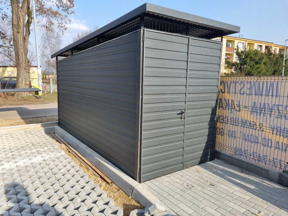 Spatiupt Pubele Metalic 2x3 m Productie Poloneza