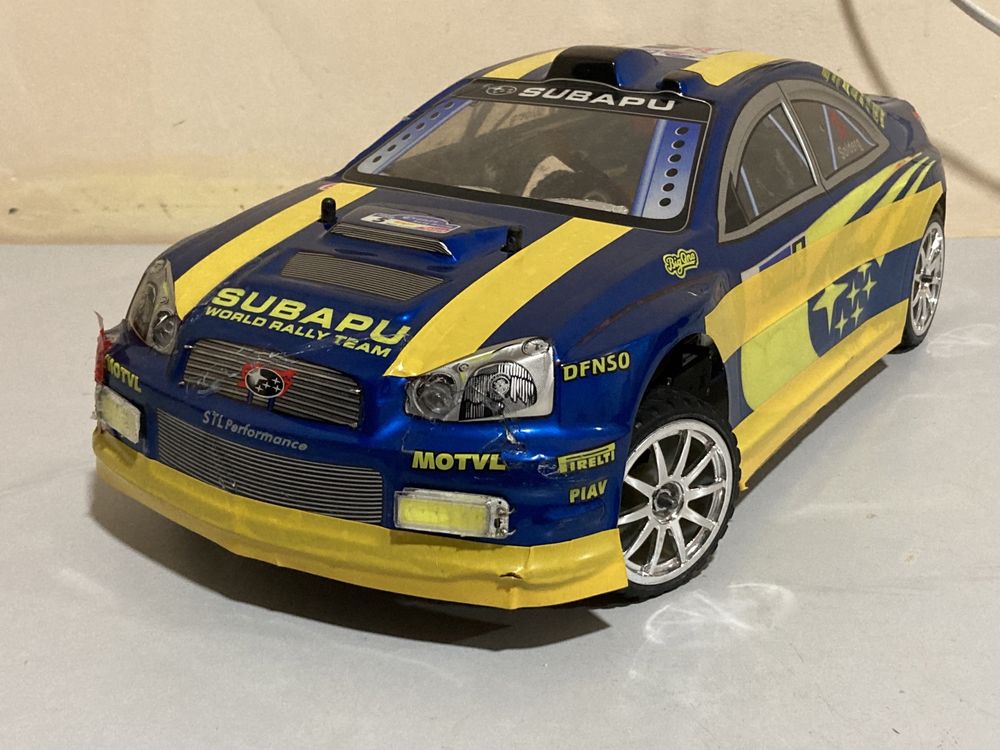 Subaru 4х4  1/10 rc rally car