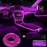 Kit  Neon Lumina Ambientala Auto, USB, Multifunctional