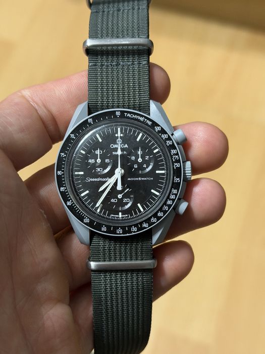 Omega swatch mission to the moon speedmaster