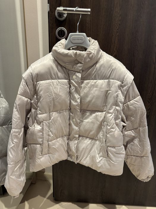 Кожено яке, яке Massimo dutti, елек Napapijri