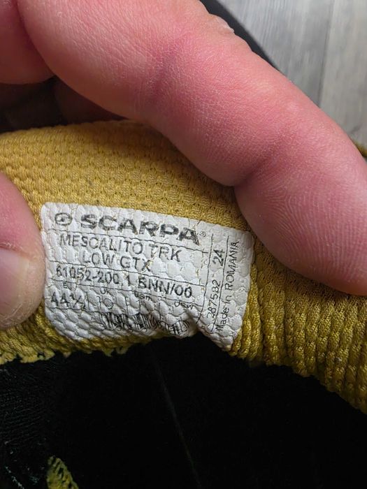 SCARPA Mescalito TRK Low GTX Мъжки Обувки Естествена Кожа Раз.44/28 СМ