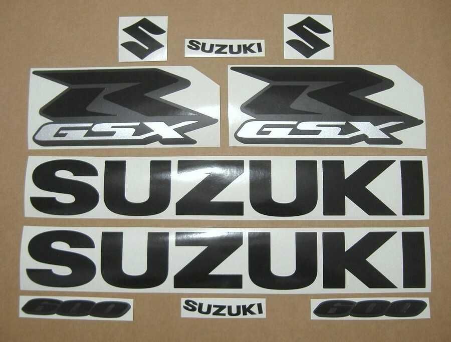 Стикери Сузуки 600 различни цветове GSXR Suzuki лепенки гсхр емблеми