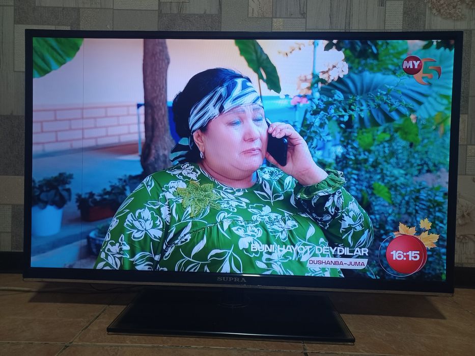 Телевизор43диогаль SUPRA в отличном состояние