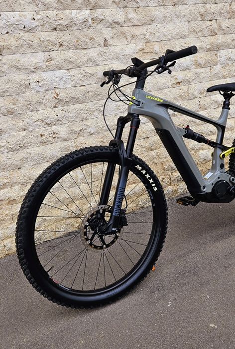 Bicicleta electrica carbon Bosch cannondale habit full suspension