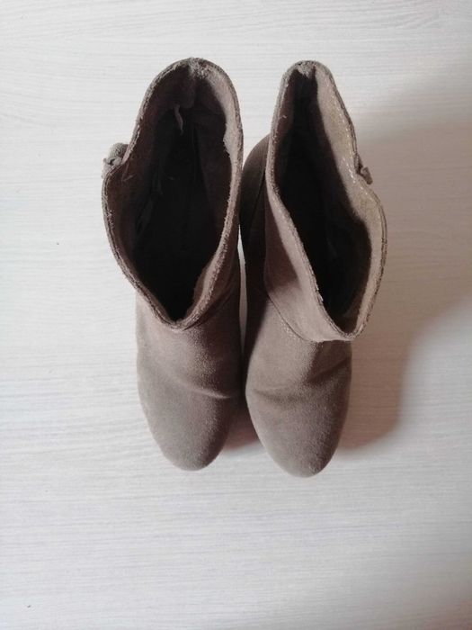 Botine piele intoarsa Roberto Santi