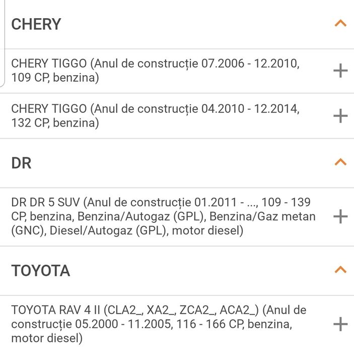 Disc frană TOYOTA RAV 4  Disc frână spate Toyota Discuri frână