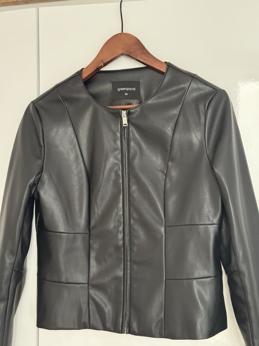 Дамско кожено яке, 38
