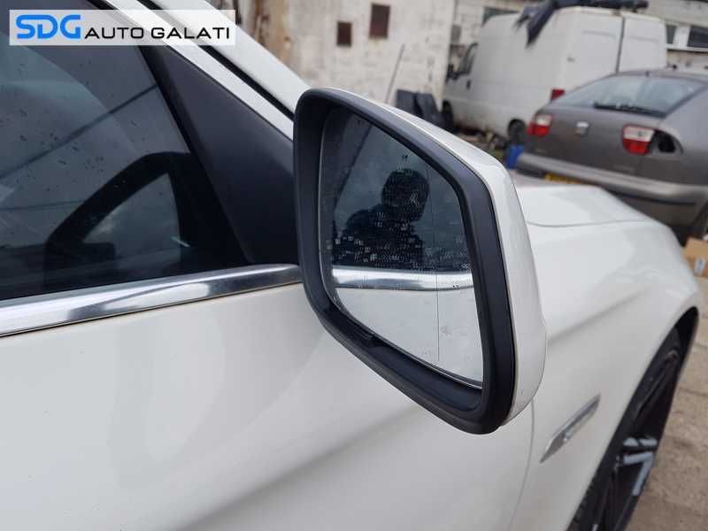 Oglinda Electrica Dreapta FARA Pliere Rabatare BMW Seria 5 F10 NFL / Non Facelift 2009 - 2014 Culoare 300 Alpine White