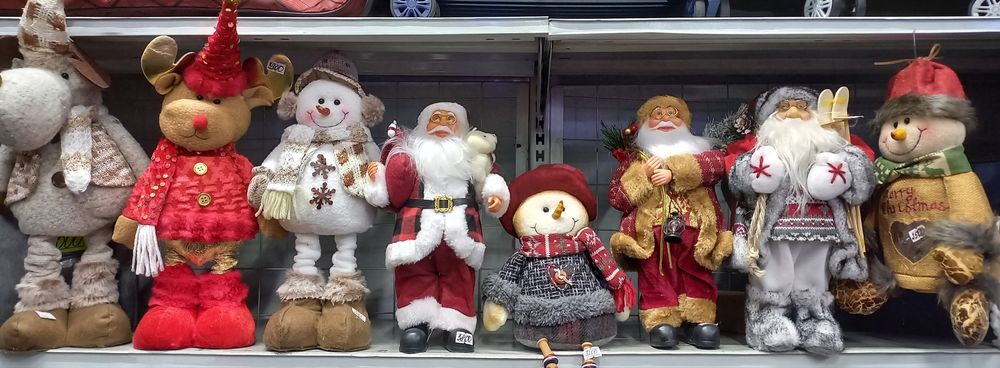 Новогодние игрушки, разные