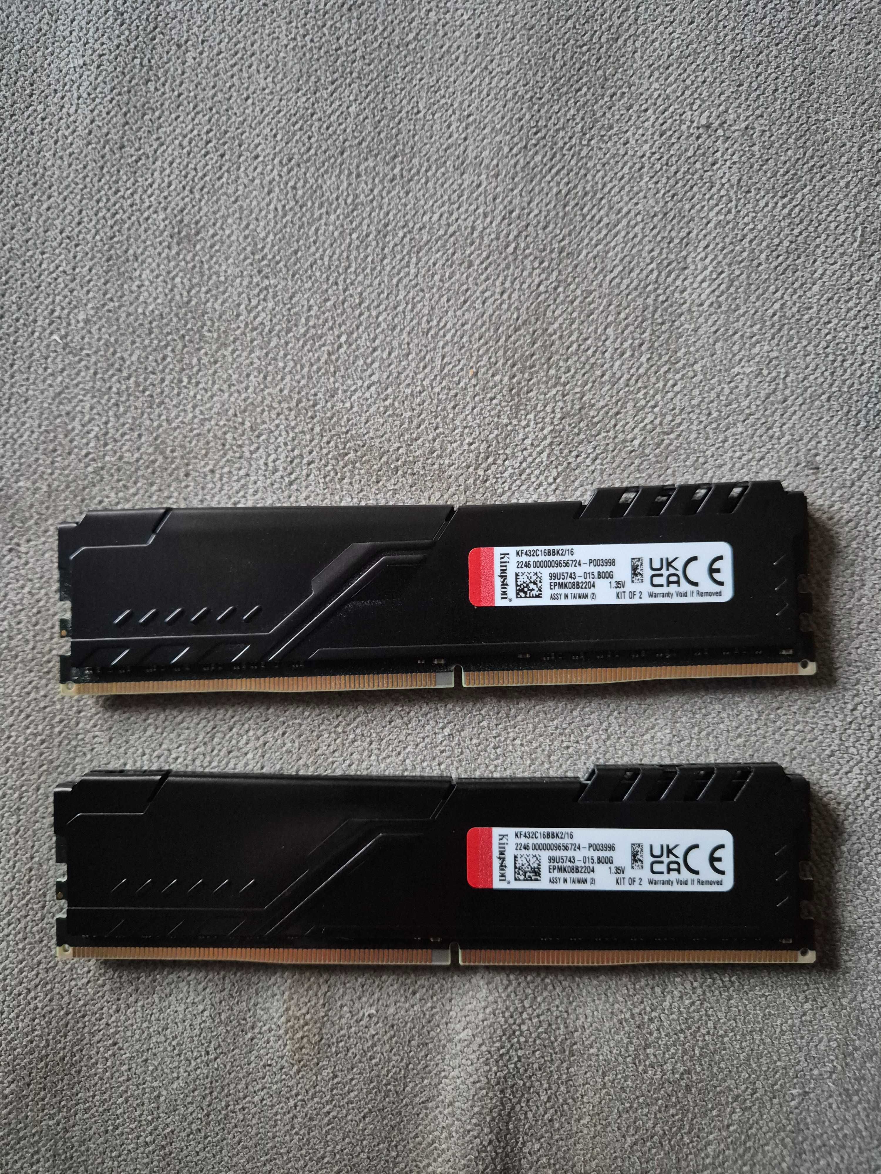 Kingston Fury Beast DDR4 8x2Gb Ram Kit 3200MHz