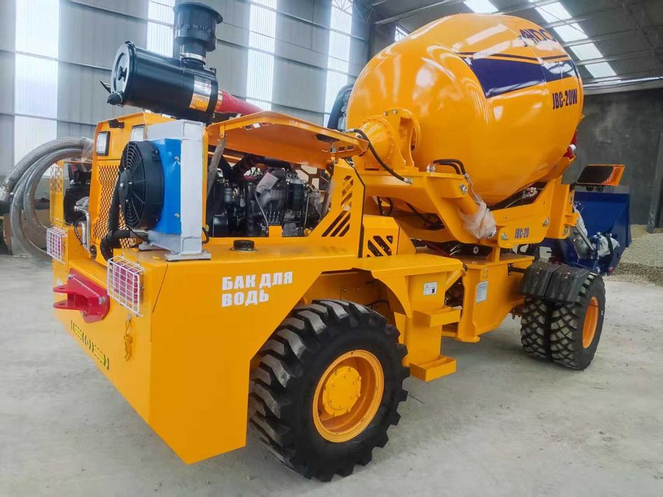 Кармикс Carmix JBC-20W автобетоносмеситель с самозагрузкой