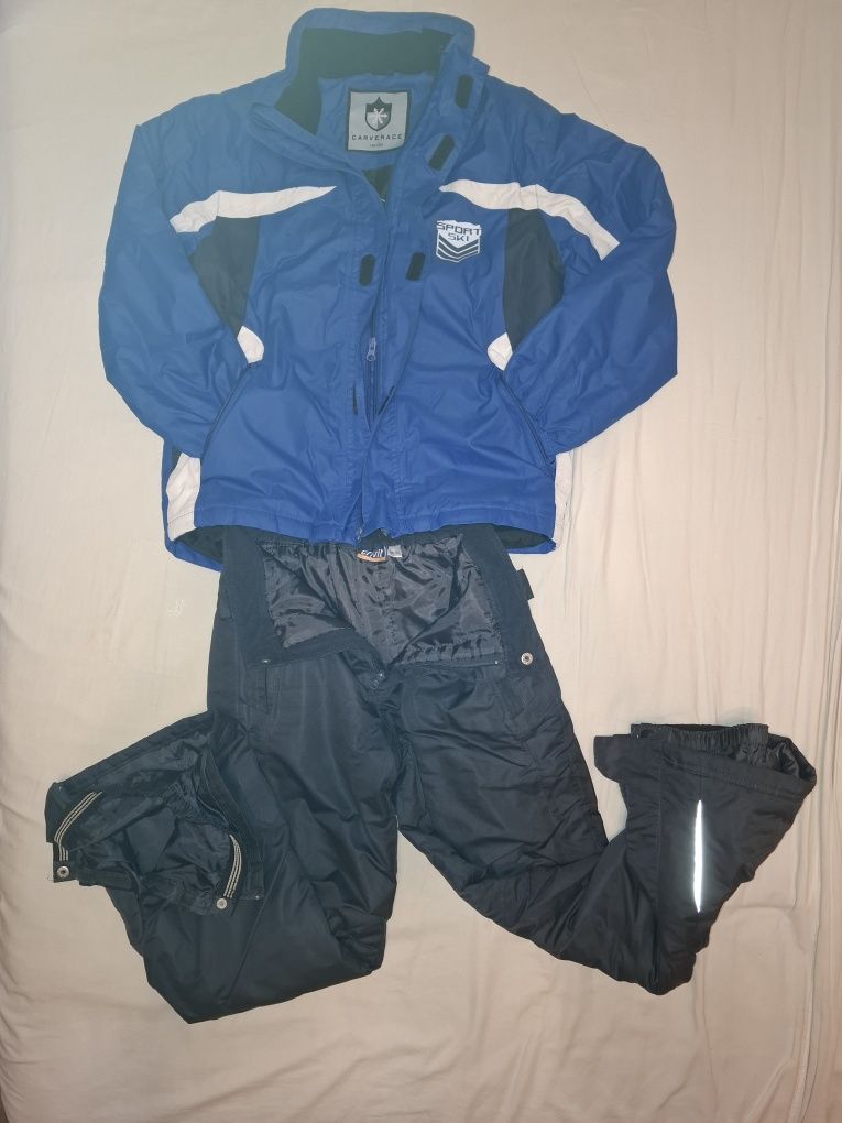 Costum schi/ski 146-152 cm, CRIVIT CARVERACE, unisex+hanorac fleece CA