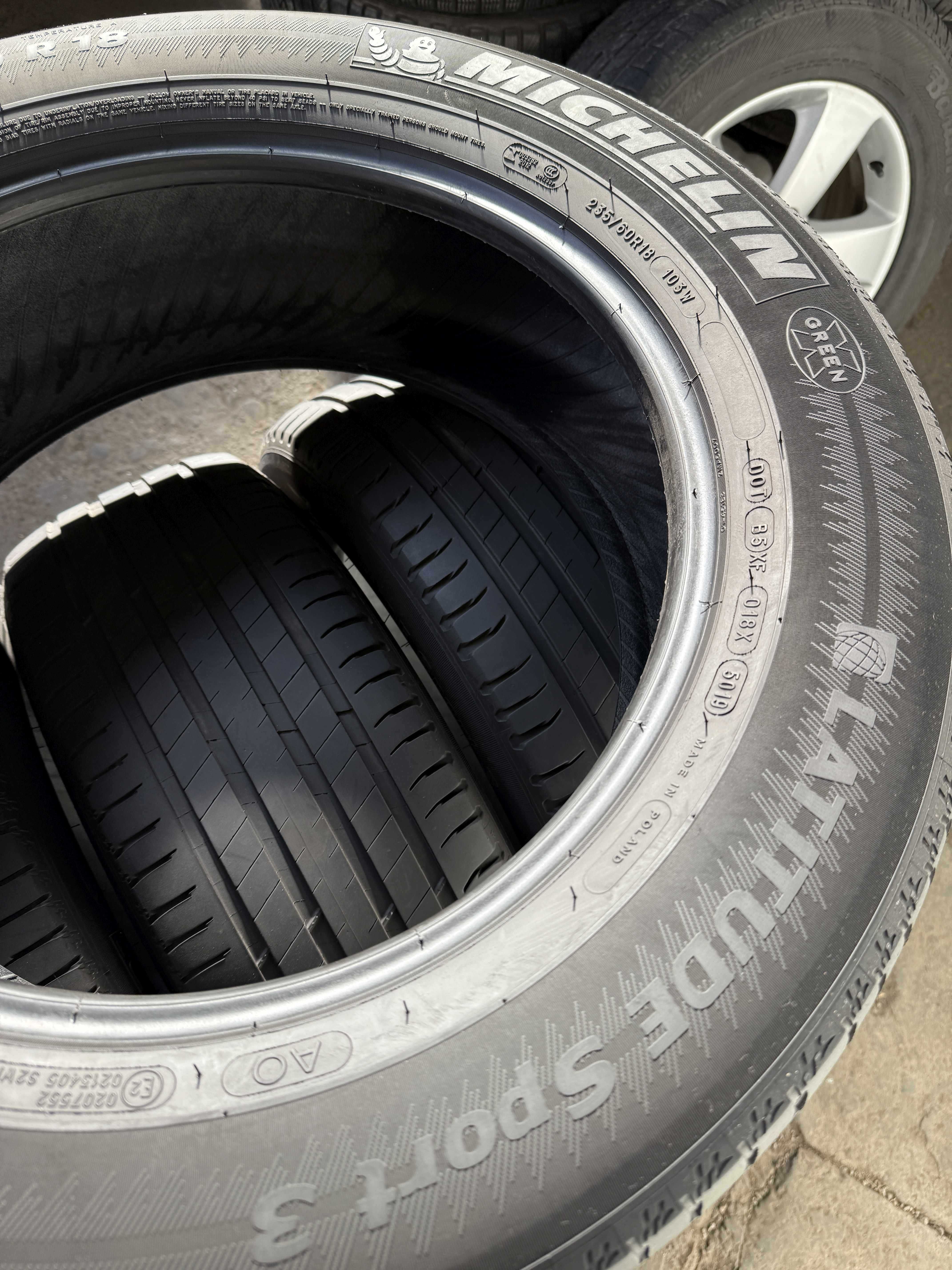 SET 4 Anvelope Vara 235/60 r18 103W MICHELIN LATITUDE SPORT 3 AO