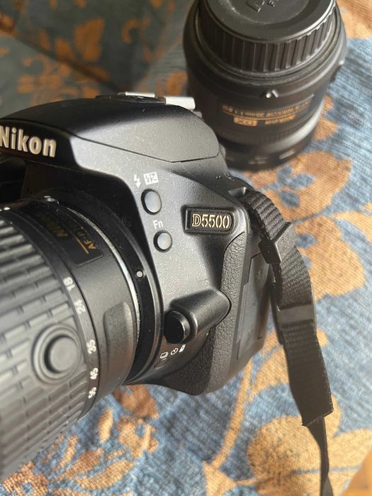 Nikon D5500 с 18-55mm и 35mm 1:1.8G