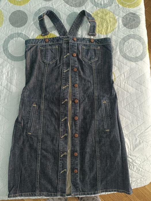 Дамска дънкова рокля