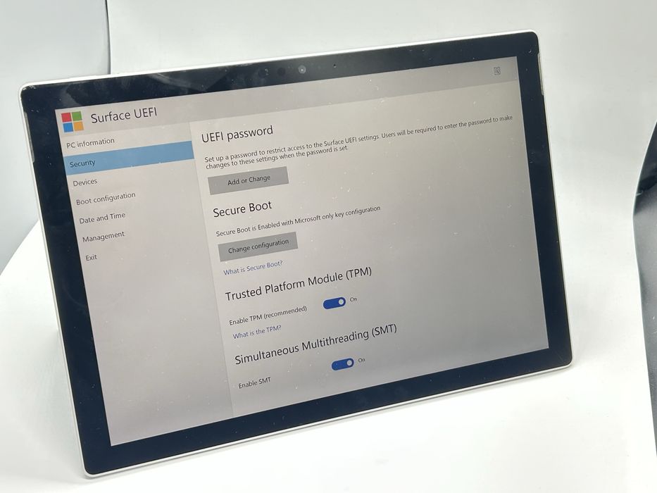 Tablet Microsoft Surface PRO 5 - 1807 - Sticla Crapata -i5 - 256Gb SSD