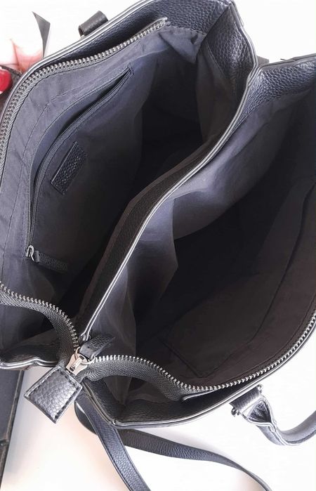 Дамска чанта s.Oliver – черна, еко кожа, отлично състояние