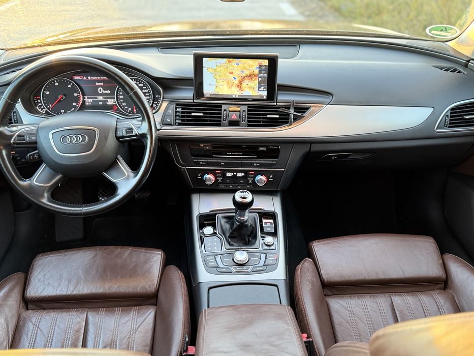 Audi A6, C7, S-line, Matrix, manual, full piele