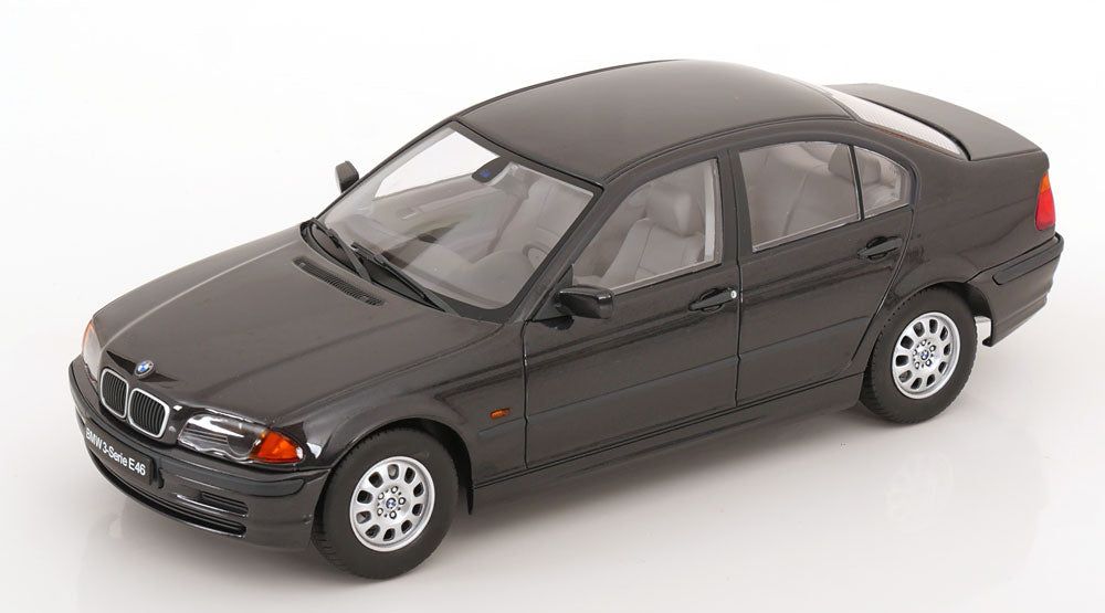 Macheta auto BMW Seria 3  E46  1999 negru 1:18 KK-Scale