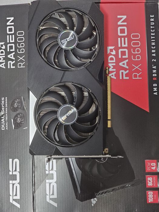 Placa video AMD RX 6600 Asus 8GB