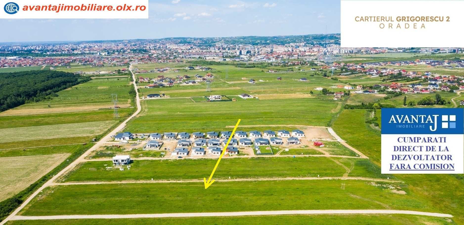 Parcele PREMIUM în cartierul GRIGORESCU 2 Oradea cu toate utilitățile
