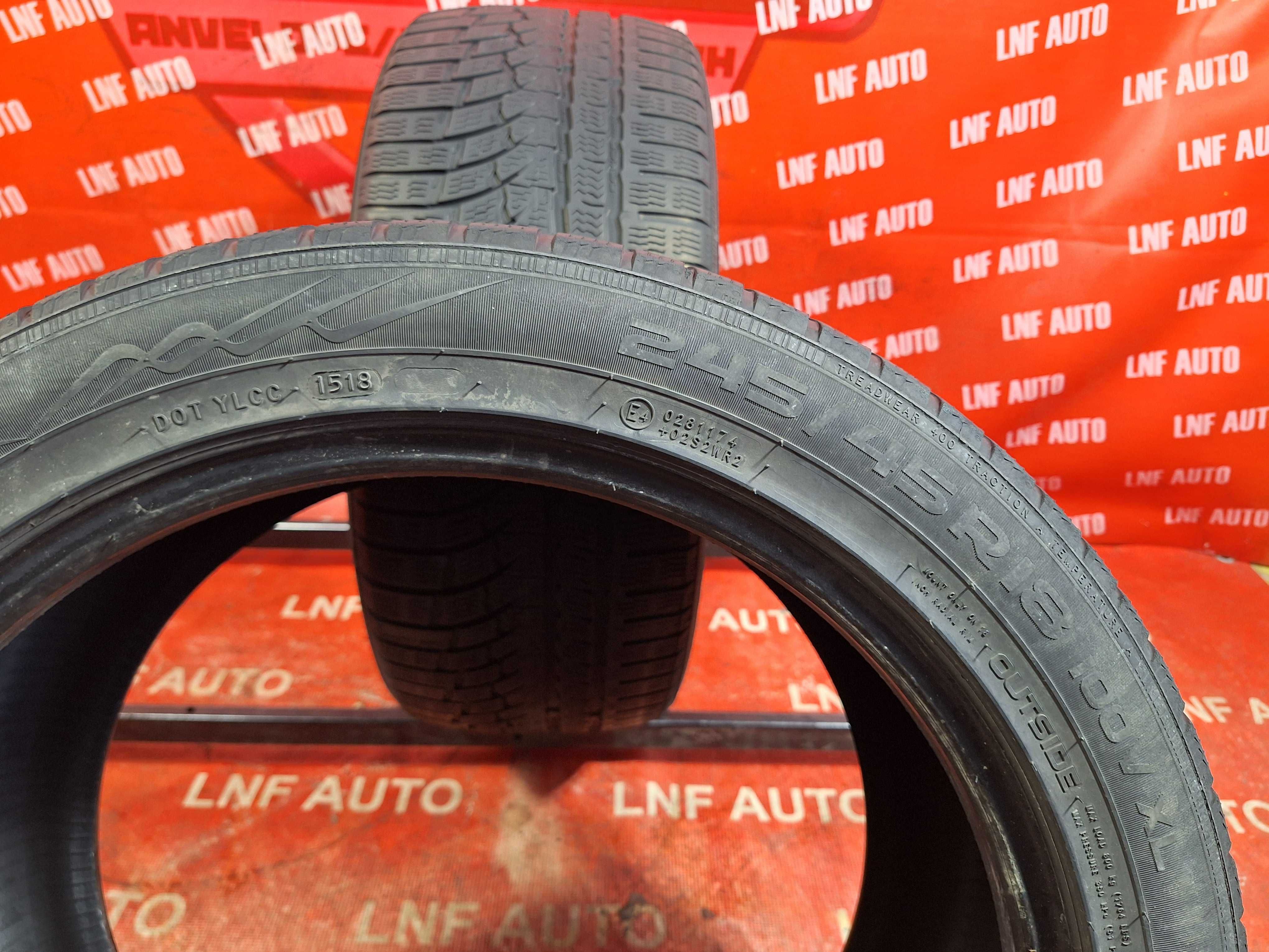 Anvelope de IARNA - 245/45/18 - NOKIAN - 6.29 MM - DOT 2018 !