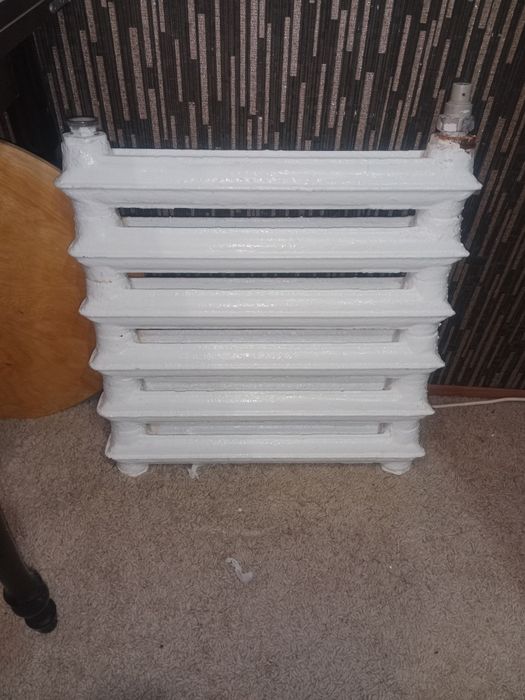 Чугунная батарея 6 секций