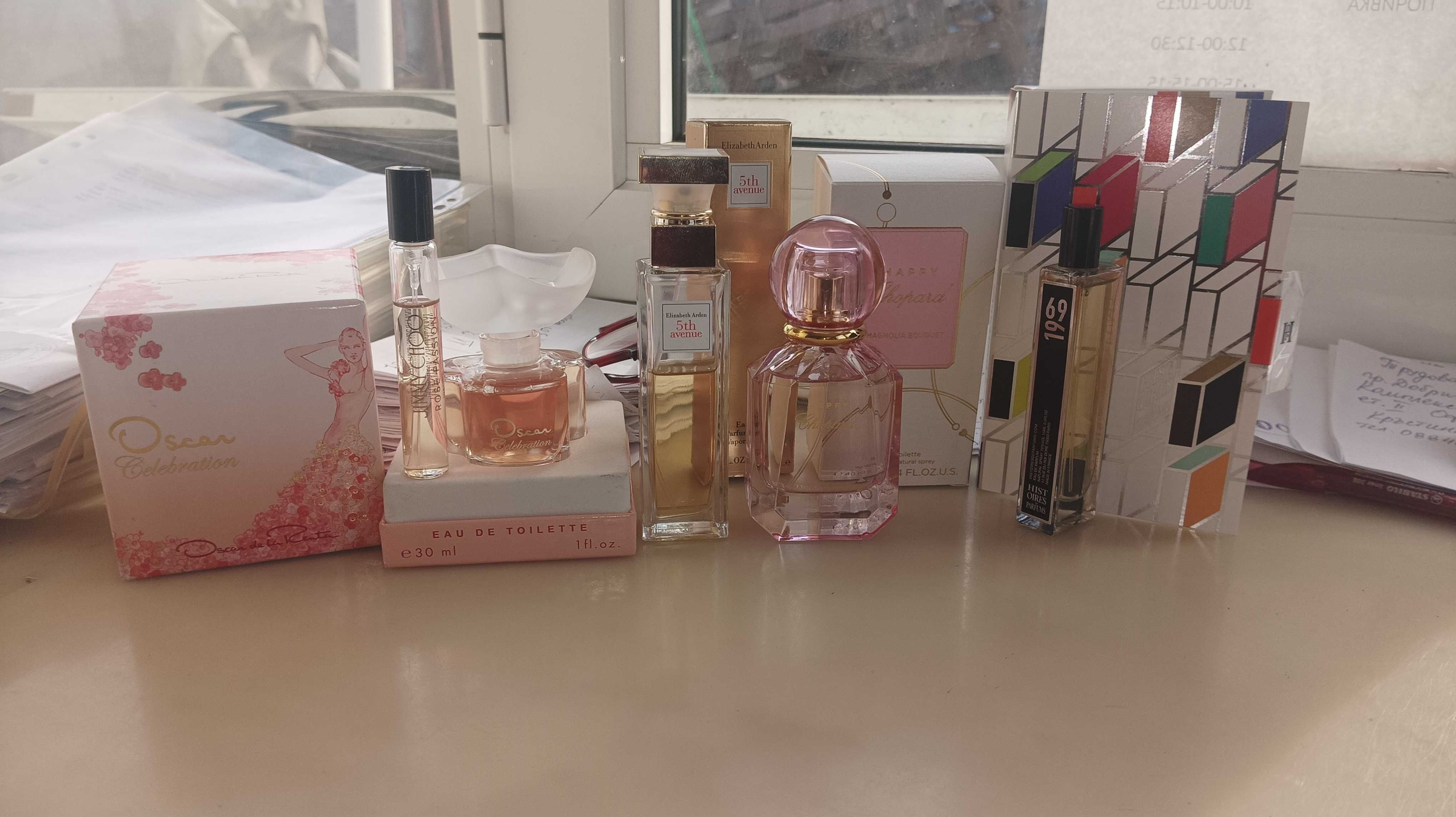 Дамски парфюми Jimmy Choo,Chopard, Elizabeth Arden, Oscar de la Renta