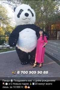 Надувная Панда 3-х метровая