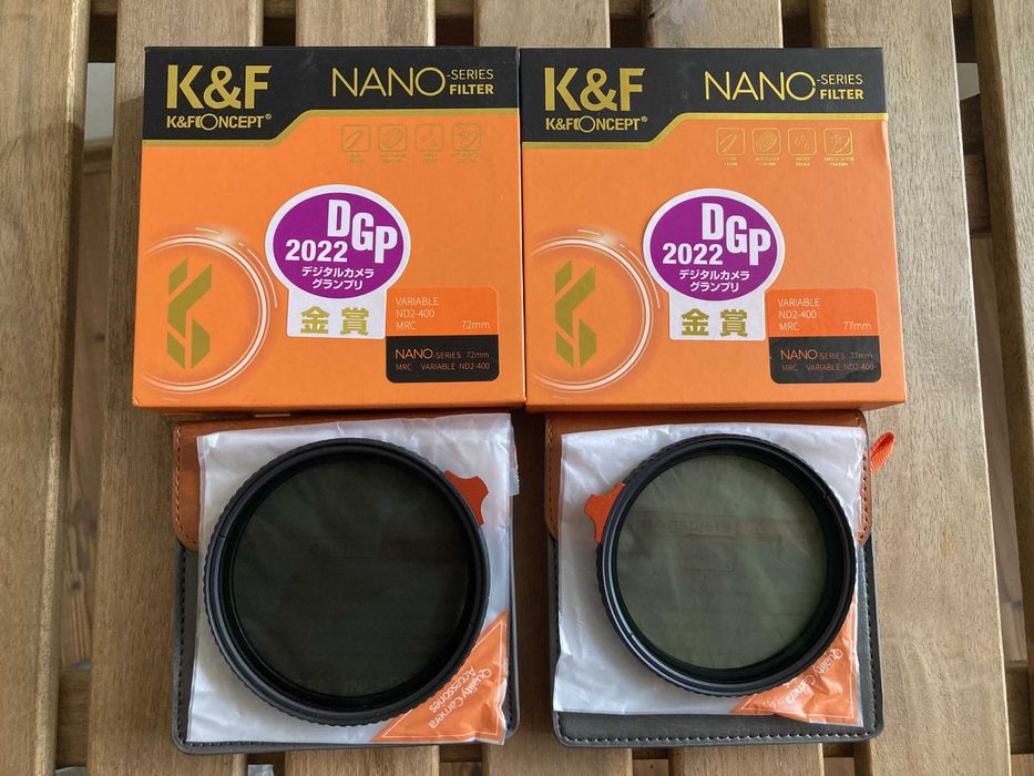 ND филтри K&F Concept Nano 72мм и 77мм