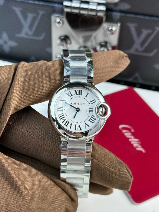 Cartier santos 10Cartier Ballom Дамски Часовници