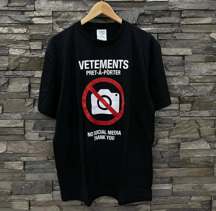 Vetements Antisocial футболка