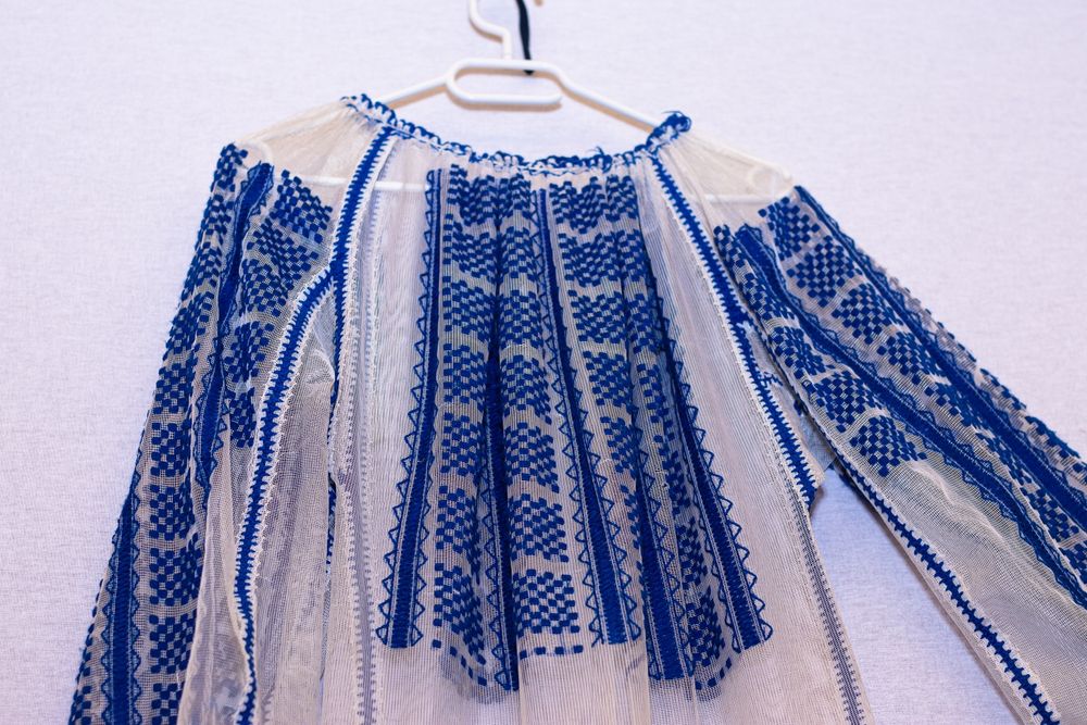 Cămașă rochie românească traditionala