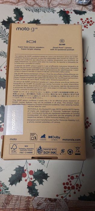 Motorola G05 чисто нов!4+64GB Denim blu