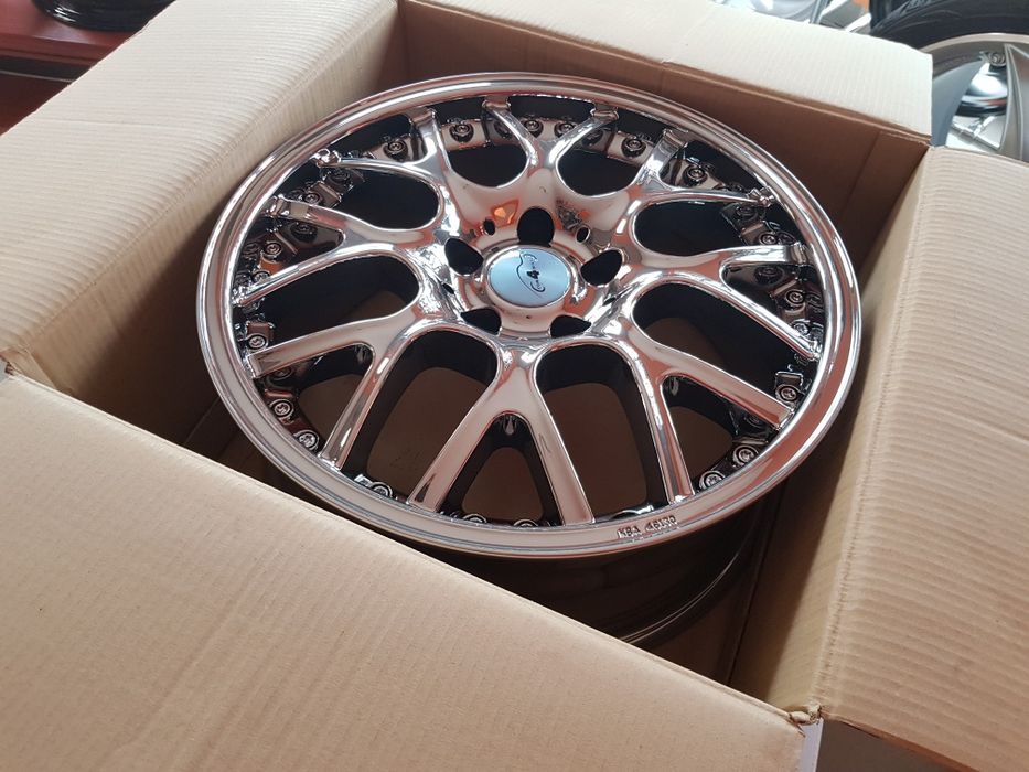 jante de aliaj pentru opel si saab marca com4wheels pe 18 full crom