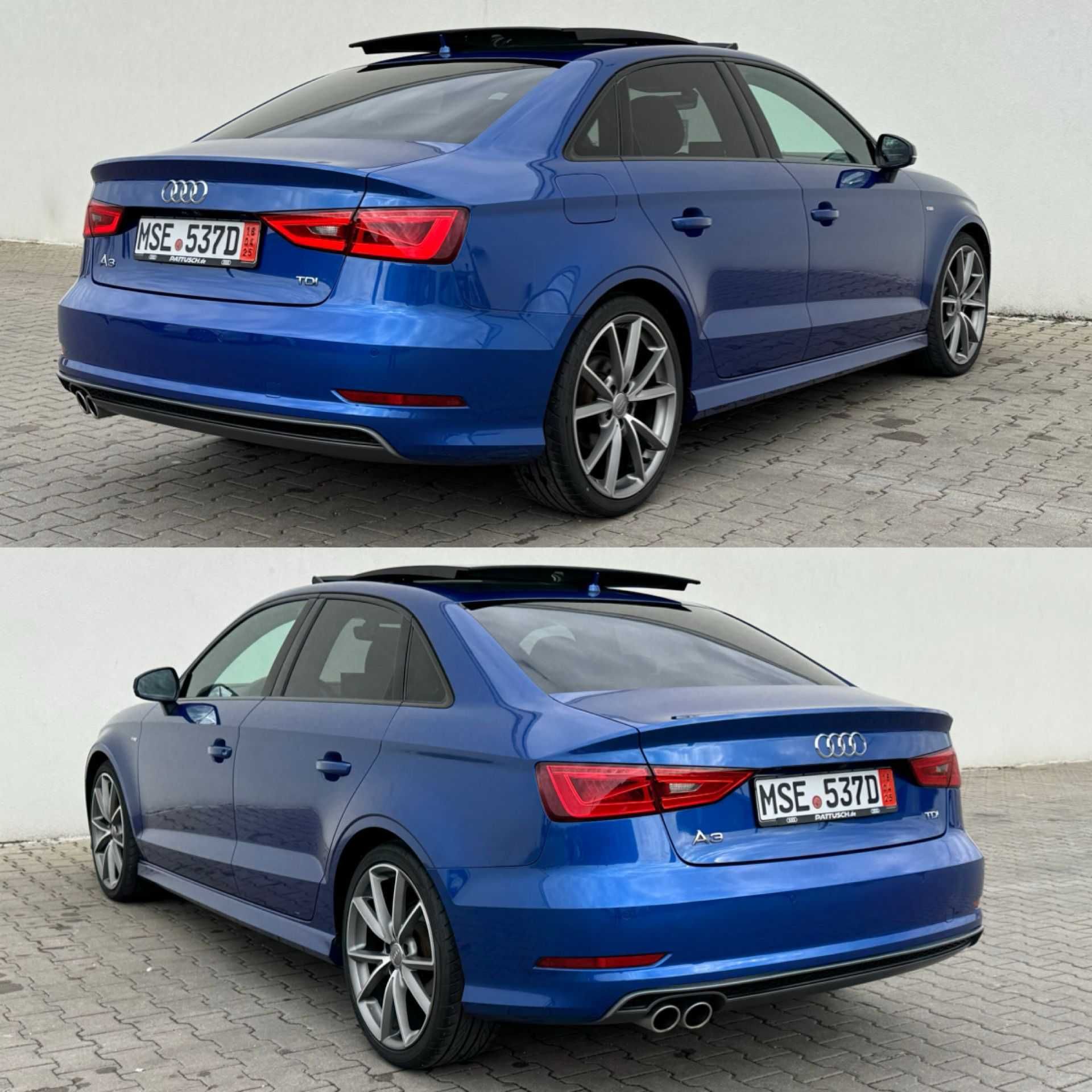 Audi A3 S-Line / 2.0 TDI / 150 CP / AN 2016 / EURO 6 / AUTOMAT / Trapa