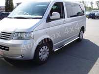 Praguri laterale "Cut", inox  100% Volkswagen Transporter T5 scurt