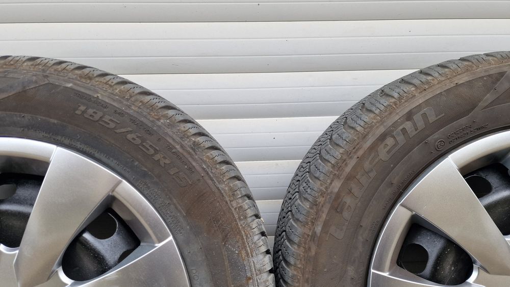 Jante cu anvelope iarna Dacia Logan / Sandero 185 65 R15 / 185/65 R15